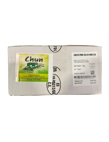 Chun Brand (Spanish) Pork Neck 13kg