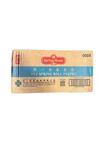 Spring Home TYJ 7.5" Spring Roll Pastry (50 Sheets) 550g x 20 - Who...