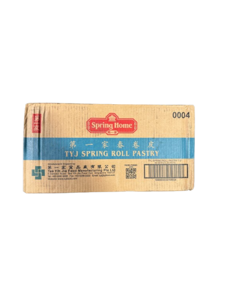 Spring Home TYJ 7.5" Spring Roll Pastry (50 Sheets) 550g x 20 - Who...