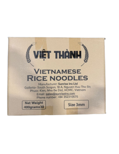 VIET THANH PHO KHO RICE NOODLES 3MM - 400G x 30