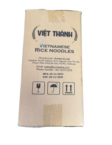 VIET THANH PHO KHO RICE NOODLES 5MM - 400G x 30