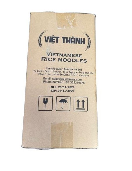 VIET THANH PHO KHO RICE NOODLES 5MM - 400G x 30
