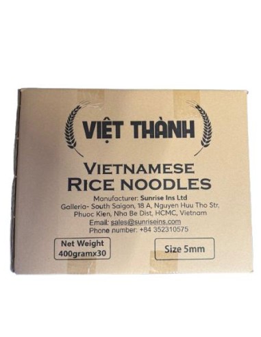 VIET THANH PHO KHO RICE NOODLES 5MM - 400G x 30