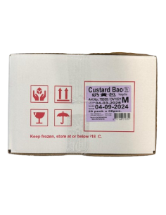 DELICO CUSTARD BAO (BUN) - 270G x 20 2