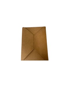 80oz Brown/Kraft Recyclable Kraft No4 Takeaway Box Qty 160
