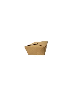 45oz Brown/Kraft Recyclable No.8 Takeaway Box Qty 300 2