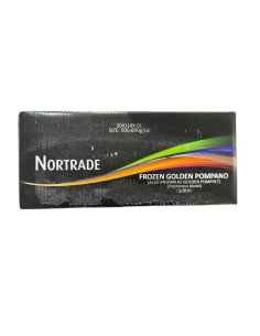 Nortrade POMFRET (pompano) FISH 500-600G - 10kg (8kg net)