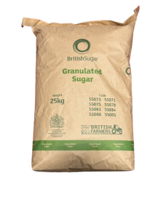 BRITISH BRAND SUGAR GRANULATED 25KG