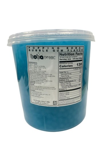 Bubble Gum Popping Boba balls 3.4kg x 4 cans