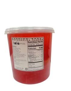 Watermelon Popping Boba balls 3.4kg x 4 cans