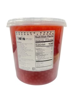 Cherry Popping Boba balls 3.4kg x 4 cans
