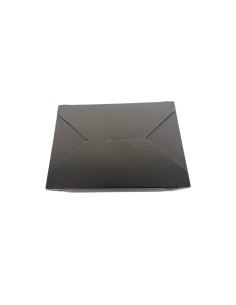 66oz Black Cardboard Recyclable Luxury Takeaway Boxes Qty 200 2