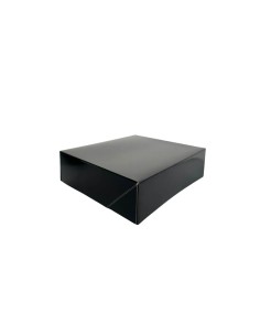 Standard Black Foil Recyclable No.3 Takeaway Boxes Qty 200