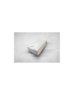 36oz White Recyclable No.3 Takeaway Boxes Qty 300 2