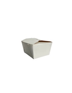 26oz White Recyclable No.2 Takeaway Boxes Qty 450 2