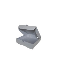 7 inch White Biodegradable Corrugated Pizza Boxes Qty 100