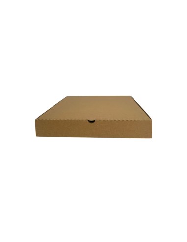11 inch Brown/Kraft Biodegradable Corrugated Pizza Boxes Qty 100
