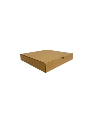 12 inch Brown/Kraft Biodegradable Corrugated Pizza Boxes Qty 100