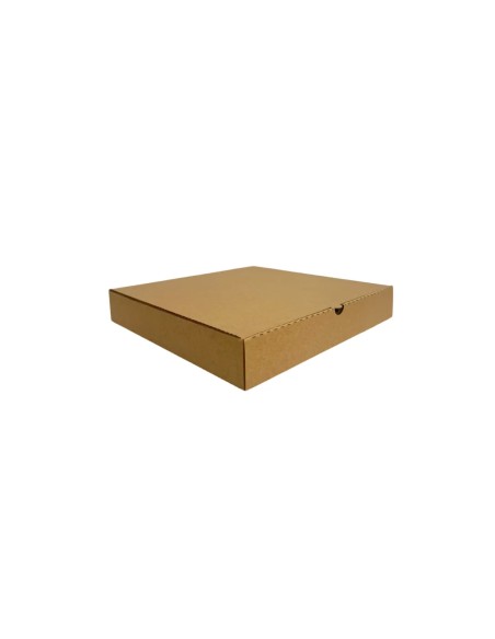 12 inch Brown/Kraft Biodegradable Corrugated Pizza Boxes Qty 100