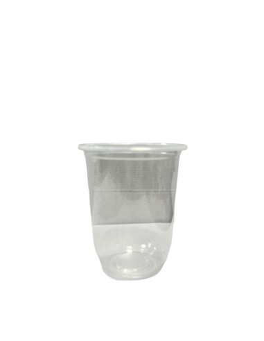 16oz Clear Plastic Recyclable PP Bubble Tea U Cups