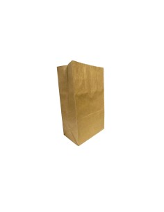 Small Brown/Kraft Paper Biodegradable Grab Bags Qty 500 2