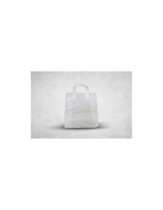Large White Plastic Recyclable Flexi Bags Qty 250