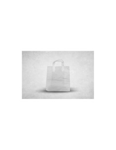 Medium White Plastic Recyclable Flexi Bags Qty250