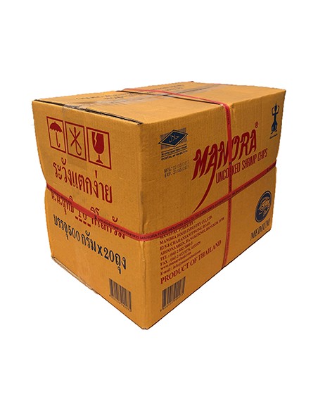 Manora Thai Prawn Crackers (20 x 500g)