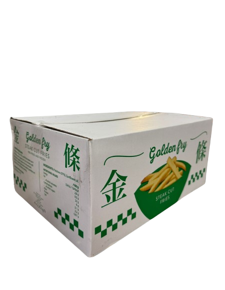 GOLDEN FRY STEAKHOUSE CUT CHIPS -2.25KG x 4