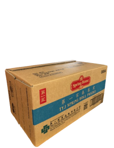 Spring Home TYJ 7.5" Spring Roll Pastry (50 Sheets) 550g x 20