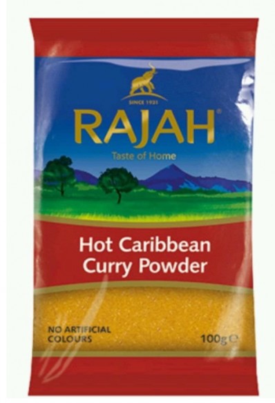 Rajah Hot Caribbean Curry Powder 100g