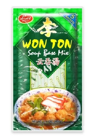 Lee Won Ton Soup Base Mix 45g