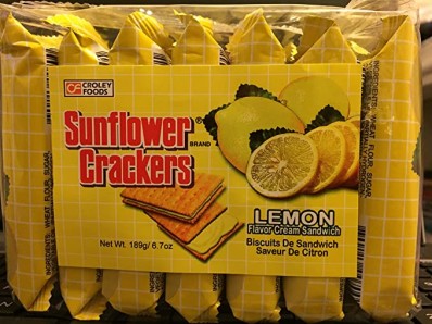 Sunflower Crackers Butter Taste Sandwhich 189g