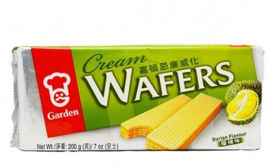 Garden Cream Wafers Durian Flavoured Wafers 200g