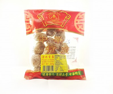 ZHENG FENG Preserved Dates  200g