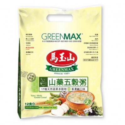 Greenmax Yam And Black Sesame Cereal 455g