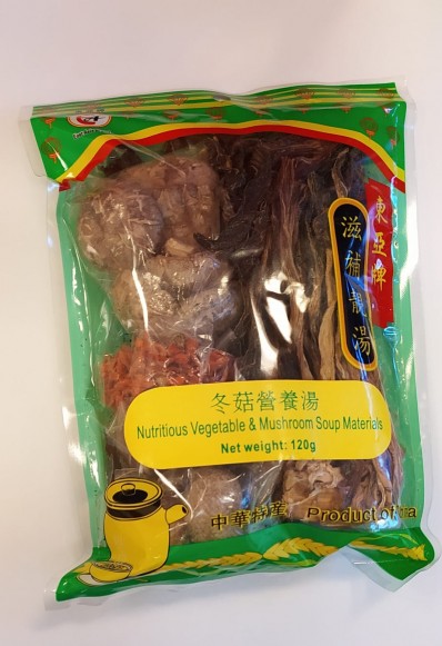 East Asia Nutritious Vegetable And Mushroom Soup Materials 120g