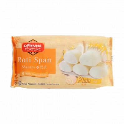 Oriental Fortune Roti Span Mantou (Plain) 360g