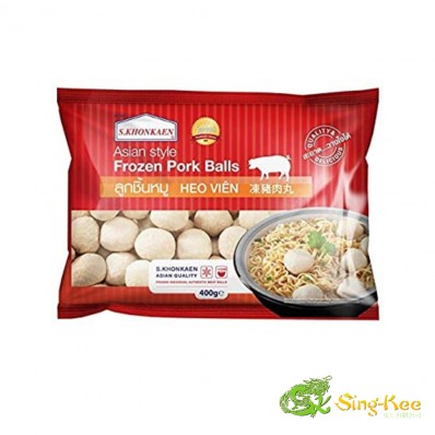 s.khonkaen frozen pork balls 400g