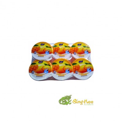 Tenten Mango Flavour Jelly Pudding (With Nata De Coco) 6x80g