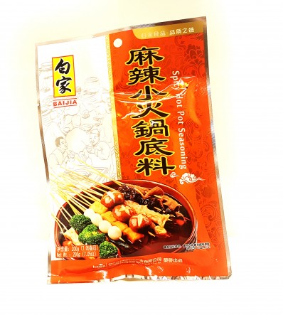 BAIJIA Spicy Hot Pot Seasoning 200g