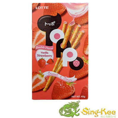 Lotte Toppo Strawberry 40g