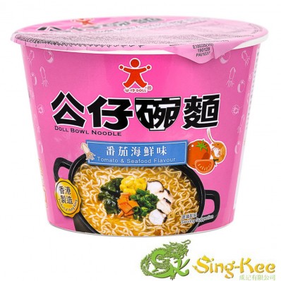 Doll Bowl Noodle - Tomato & Seafood Flavour 111g