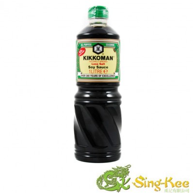 Kikkoman Less Salt Soy Sauce 1L