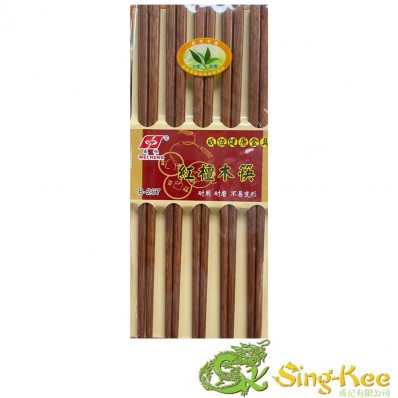 WH WOODEN CHOPSTICKS (F267) 10 pairs