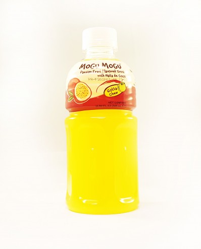 MOGU MOGU Passion Fruit Flavoured Drink with Nata de Coco 320ml