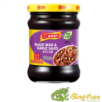 Amoy Black Bean & Garlic Sauce 235g