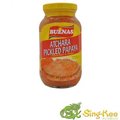 BUENAS PICKLED GRATED PAPAYA (ATCHARA) 340g