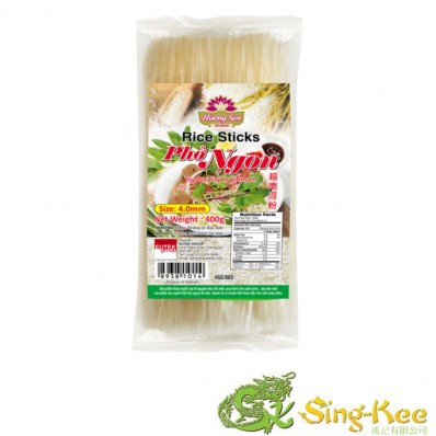 Hương Sen Rice Sticks Pho Tuoi Ha Noi 4mm 400g