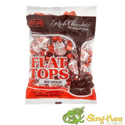 Ricao Flat Tops Milk Chocolate 150g